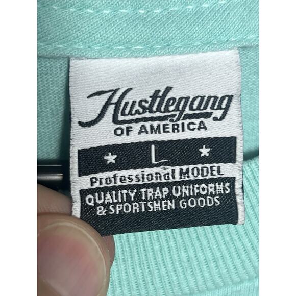 Hustle Gang Trap Uniform Sporting Goods Distressed Indian Chief T Shirt Size L - Picture 5 of 6